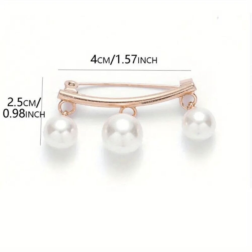 Pearl Pin Brooch - Picture 8 of 8